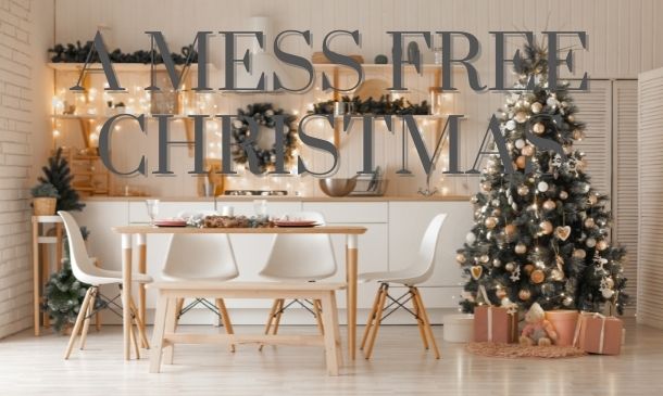 Artificial Christmas Trees the perfect solution to keeping your living room mess free