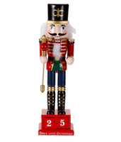 50cm Red Nutcracker Christmas Countdown - 2