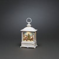 Christmas Market Small White Water Spinner Lantern - 2