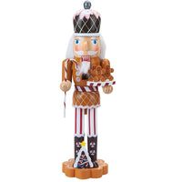 Gingerbread Wooden Christmas Nutcracker