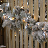 300 Traditional White and Warm White Firefly Twinkling Christmas Lights - 5