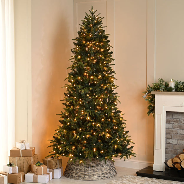 5ft Firefly Christmas Tree Pre Lit with 300 Warm White LED's