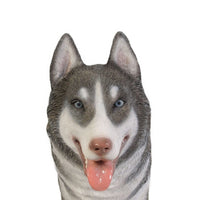 4ft Siberian Husky Commercial Christmas Display Prop - 6