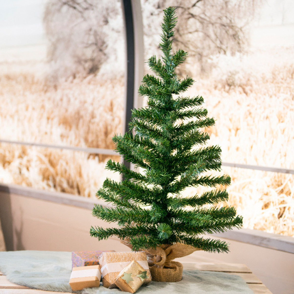 3ft Imperial Tabletop Christmas Tree with Burlap Base