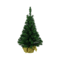 3ft Imperial Tabletop Christmas Tree with Burlap Base - 2