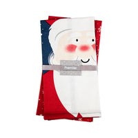 Ho Ho Ho Santa Christmas Set of 2 Tea Towels - 2