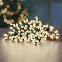 1000 Warm White Multi Action Battery Powered LED Lights with Timer