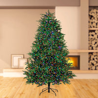 750 Multi Coloured Treebrights Multi Action LED Lights with Timer - 2