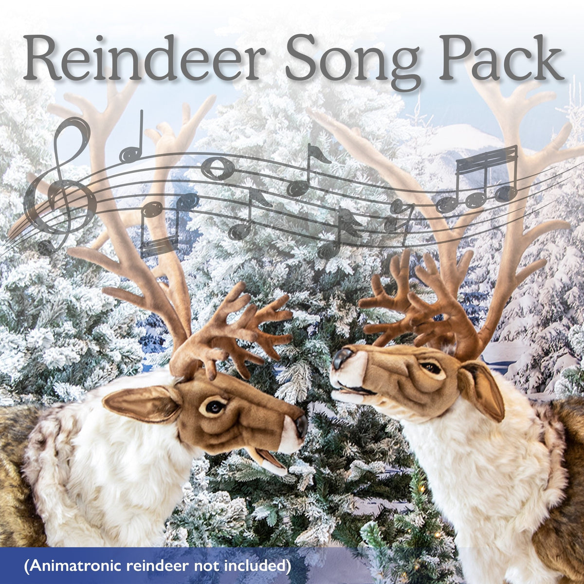 Christmas Song Duet Animatronic: Grandma Got Run Over By A Reindeer
