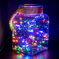 360 Multi Coloured Supabrights Multi Action LED String Lights with Timer - 2