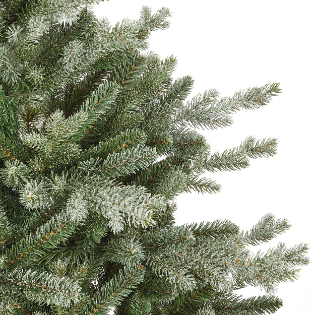 6ft Frozen Spruce Snow Flocked Artificial Christmas Tree